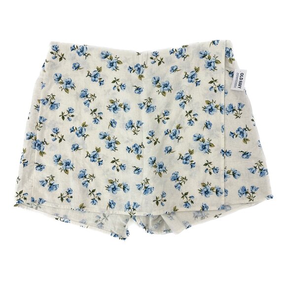 Old Navy Pants - NEW Old Navy Linen Wrap Pull on Women's size L Skort